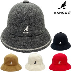 【限定セール★8500円→7799円】Kangol カンゴール Wool Casual Bucket Hat バケット ウール ハット キャップ カジュアル 帽子 正規品 ユニセックス 男女兼用 ストリート