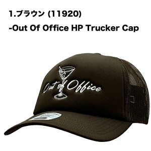 yZ[zBrixton uNXg Out Of Office High Profile Trucker Mesh Cap nCvt@C gbJ[ bV Lbv Xq Ki Xg[g AJW AEghA