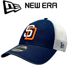 【限定セール】New Era ニューエラ 9Forty Cap 940 キャップ MLB San Diego Padres Trucker Cap サンディエゴ パドレス メッシュ Navy ネイビー 野球 帽子 正規品 ユニセックス 男女兼用 ストリート