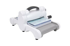 Sizzix ビッグショット ダイカットマシン カッティングマシン スクラップブッキング 型抜き エンボス加工 カード作り シジックス Big Shot (ホワイト&グレー) 【日本正規品】 [660200]