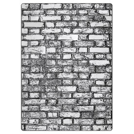 Sizzix エンボスフォルダー ブリックワーク A5サイズ / Brickwork Large/A5 - 3-D Texture Fades Embossing Folder by Tim Holtz [666958] 日本正規品