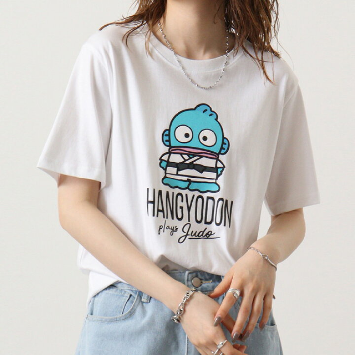 楽天市場】ハンギョドン Tシャツ 半袖 プリント トップス サンリオ 