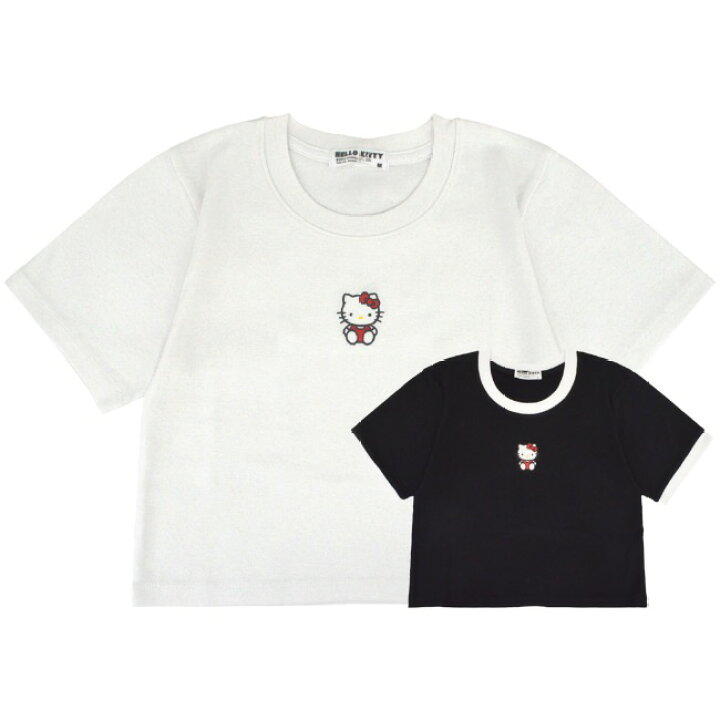 楽天市場】ハローキティ Tシャツ ちびT サンリオ キャラクターズ 刺繍
