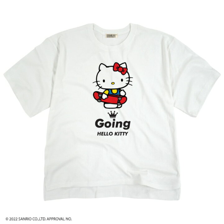 楽天市場】キティ Tシャツ ストリート 半袖 M L LL サンリオ 