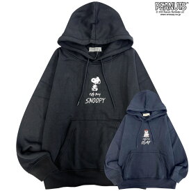 スヌーピー 裏起毛 パーカー プルパーカー 秋冬 SNOOPY PEANUTS