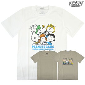 スヌーピー Tシャツ 半袖 プリント ハニカム ドライ トップス SNOOPY PEANUTS