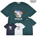 スヌーピー オラフ Tシャツ 半袖 ドロップ 相撲 プリント SNOOPY PEANUTS