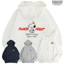 スヌーピー パーカー 裏起毛 トップス 長袖 スウェット ウッドストック バック プリント 刺繍 SNOOPY PEANUTS