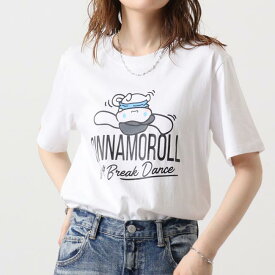 シナモロール Tシャツ 半袖 プリント サンリオ キャラクターズ