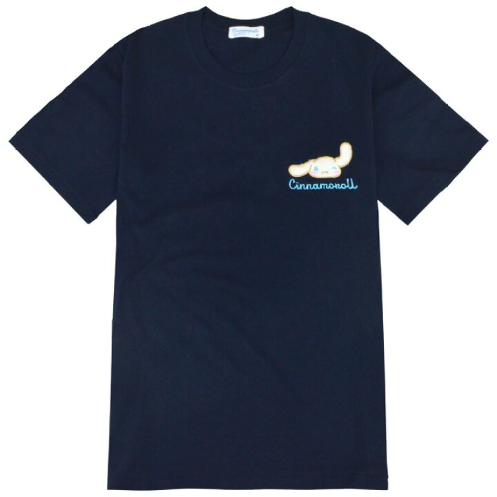 楽天市場】シナモロール Tシャツ 半袖 刺繍 サンリオ キャラクターズ 