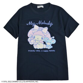 マイメロディ ドライワッフル　半袖　Tシャツ　ハーフパンツ 　セット マイメロ レディース M L LL