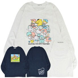 サンリオ キャラクターズ Tシャツ 長袖 ロンT プリント メンズ レディース