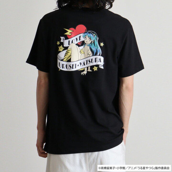 楽天市場】うる星やつら Tシャツ 半袖 トップス プリント 刺繍 ラム  