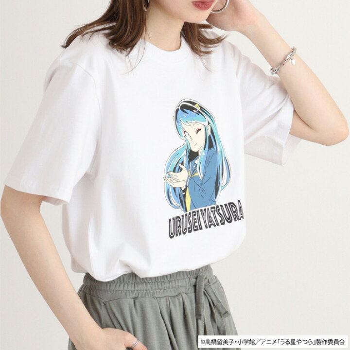 楽天市場】うる星やつら Tシャツ 半袖 トップス ラムちゃん 小学館 