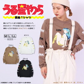 うる星やつら 小学館 ラムちゃん Tシャツ ロンT 長袖 プリント アニメ 漫画 M L LL