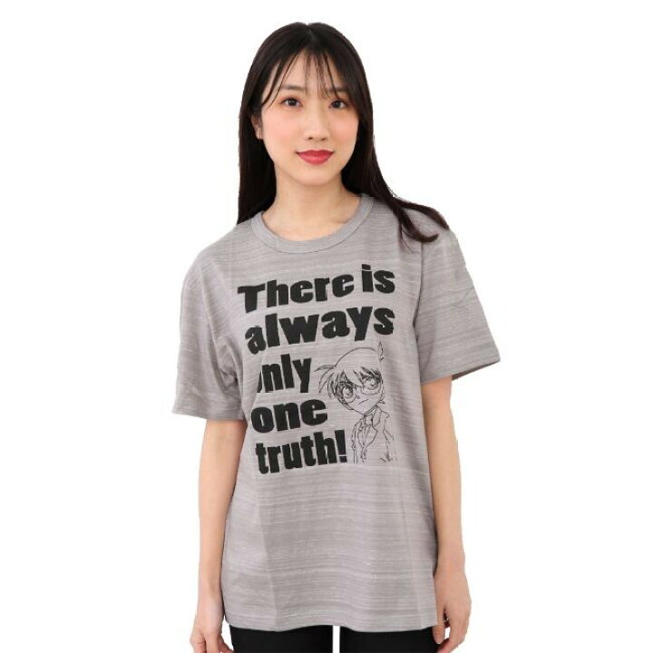 楽天市場 名探偵 コナン Tシャツ ボーダー プリント Tシャツ レディース メンズ 兼用 メール便 グッズ Charabasket キャラバス
