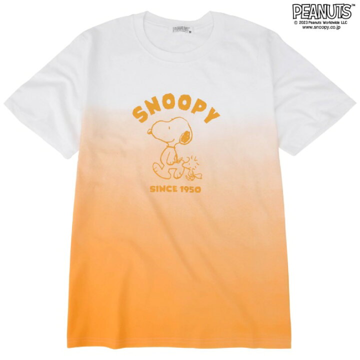 楽天市場】スヌーピー グラデーション 半袖 Tシャツ 春夏 PEANUTS 