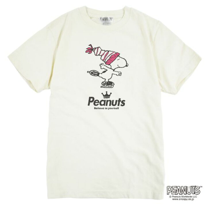 楽天市場】スヌーピー ピグメント 半袖 Tシャツ フィギュア スケート 