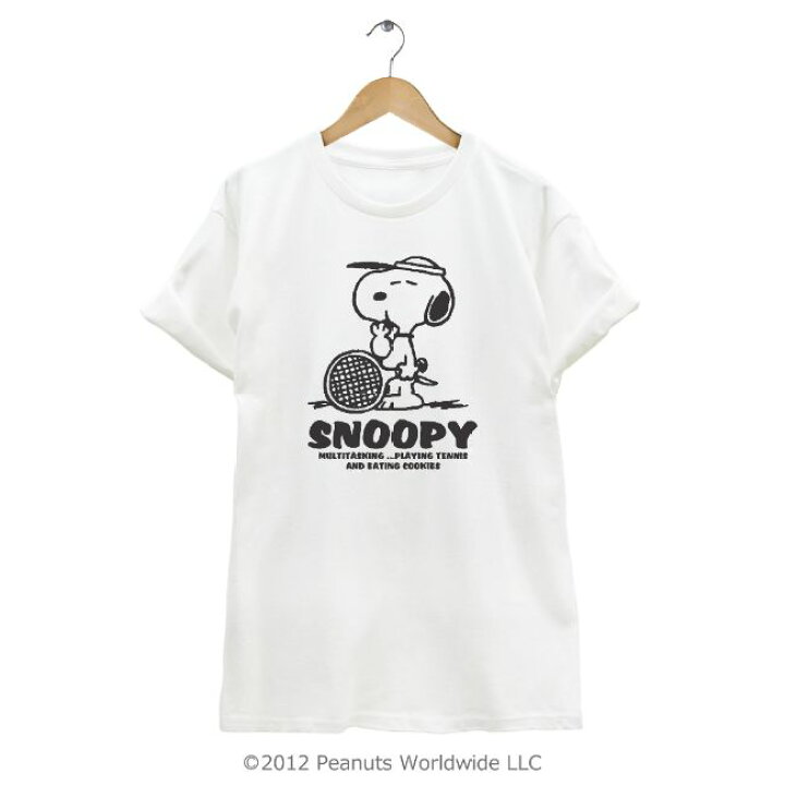 楽天市場】スヌーピー SNOOPY PEANUTS 半袖 Tシャツ テニス スポーツ 