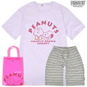 スヌーピー Tシャツ ハーフ パンツ PVC バック セット プリント SNOOPY PEANUTS
