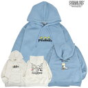 スヌーピー プリント 裏毛 プルパーカー 春秋冬 スウェット SNOOPY