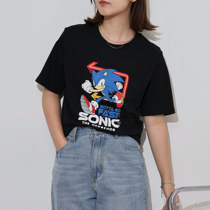 楽天市場】ソニック・ザ・ヘッジホッグ Tシャツ 半袖 セガ ゲーム 