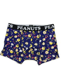 パンツ3枚購入メール便送料無料】PEANUTSスヌーピーボクサー　ピーナッツギャング(L)/ユニセックス/プレゼント