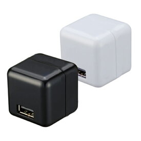 【送料無料】ACアダプター FSC USB充電iPoda&iPhone&Android対応 5V1A出力 1ポート AC充電器 FS-ACU01　 ブラック　/ ホワイト