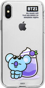 BT21 iPhoneXs/X �X�}�z�P�[�X/KOYA(�T�}�[�h���`�F) TPU 5.8�C���` ���C���t�����Y ����/ KCB-CDS005(�L�����N�^�[ �O�b�Y)