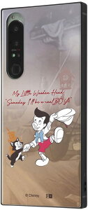 イングレム Xperia 1 IV / 『ディズニーキャラクター』/耐衝撃ハイブリッドケース KAKU / ピノキオ_名作 IQ-DXP1M4K3TB/PC1(キャラクターグッズ)