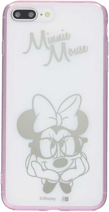 楽天市場 Iphone8 Plus Iphone7 Plus スマホケース ハイブリッド ディズニー ミニーマウス Rt Dp15u Mn キャラクター グッズ キャラハン