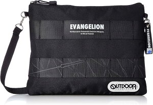 EVANGELION × OUTDOOR �����@���X���C�h�N���b�`�V�����_�[EVA112BK(�L�����N�^�[ �O�b�Y)
