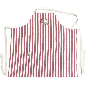 ムーミン エプロン Moominmamma's Tea party ピンク x ナチュラル(キャラクターグッズ)