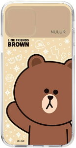 LINE FRIENDS iPhone 11 P[X LEDŌ LIGHT UP CASE x[VbN uE (CtY) JXChŃJYی ACtH Jo[ nCubh wʃJo[^ CX[dΉ 6.