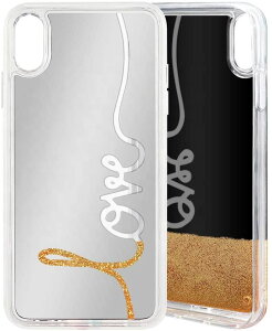 (sanlead) Iphone �X�}�z�P�[�X �������тɃL���L���P�� �~���[×�����@�~���[LOVE�I�����W iphoneX/XS