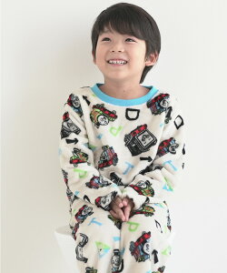 \10%OFFクーポン対象/ パジャマ キッズ 長袖 冬 女の子 男の子 もこもこ 100 110 120 130 子供 ミンクフリース サンリオ リトルツインスターズ キキララ マイメロディ シナモロール トーマス 434