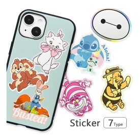 ディズニー Disney モバイルステッカー 3枚セット シールセット 耐水 ステッカー デコレーション 人気 人気キャラクター キャラクター クール シール