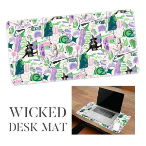 (10%OFF�N�[�|�� P×5 16��01:59�܂�) WICKED �E�B�L�b�h �f�X�N�}�b�g 30cm×60cm ��^�}�E�X�p�b�h ���ׂ�~�ߕt�� ���w���}�E�X�ɂ��Ή� �p�[�v�� �G�� �}�E�X�p�b�h �f�X�N �}�b�g ���킢�� �p�\�R