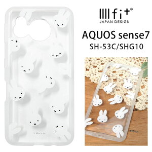 (10OFFN[|zz 9/24 01:59܂) ~btB[ AQUOS sense7 NAP[X IIIIfit Clear nCubh SH-53C SHG10 X}zP[X ANIX sense 7 ZXZu Vv  P[X ANIX X}z A