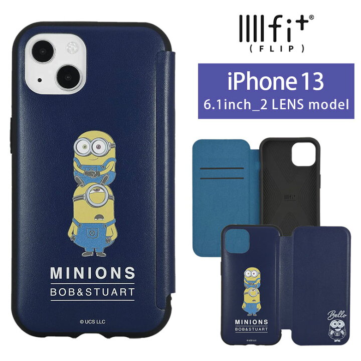楽天市場 ミニオン Iiiifit Flip 手帳型 ケース Iphone13 キャラクター スマホケース フリップ Iphone 13 ケース ボブ スチュアート シンプル 怪盗グルー カバー Iphone13カバー かわいい 手帳型ケース アイホン アイフォン アイフォン13 カバー キャラスマ