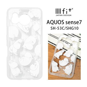 ���[�~�� AQUOS sense7 �N���A�P�[�X IIIIfit Clear �n�C�u���b�h SH-53C SHG10 �X�}�z�P�[�X �A�N�I�X sense 7 �Z���X�Z�u�� �V���v�� ���� ���� �P�[�X �A�N�I�X �X�}�z �A���h���C�h �J�o�[ �W���P�b�g 