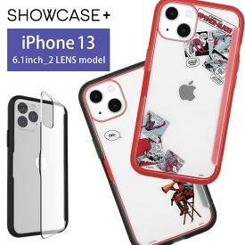 MARVEL クリアケース iPhone 13 写真やメモが挟めるケース キャラクター ケース クリア マーベル スパイダーマン デッドプール カバー iPhone13 6.1インチ ジャケット かわいい おしゃれ アイホン アイフォン iPhone 13 ハードカバー