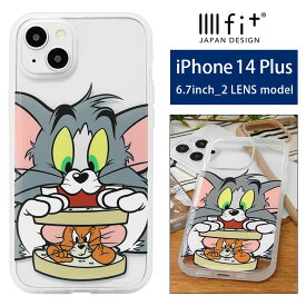 トム&ジェリー IIIIfit Clear クリアケース iPhone14 Plus キャラクター スマホケース ケース Tom and Jerry ケース カバー iPhone14 プラス ジャケット 可愛い おしゃれ アイホン アイフォン iPhone 14Plus 6.7インチ ハードカバー