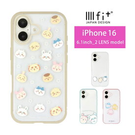 ちいかわ IIIIfit Clear iPhone16 クリアケース 透明 クリア ケース iPhone 16 古本屋 カバー うさぎ iPhone16ケース アイホン アイフォン16 ハイブリッド 6.1インチ ハードカバー かわいい
