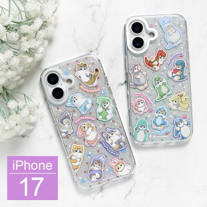 Camera Frame mofusand iPhone 17 P[X LL Ci[V[gt NA mofusandObY ɂςI \tgJo[ TPU P[X iPhone17 Jo[ ACtH ACz17 NAP[X ACz