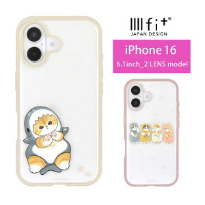 (10OFFN[|zz 9/24 01:59܂) mofusand IIIIfit Clear iPhone16 NAP[X  NA P[X iPhone 16 Vv Jo[ AC{[ iPhone16P[X ACz ACtH16 nCubh 6.1C` 