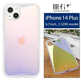 IIIIfit Clear Premium クリアケース iPhone14 Plus キャラクター スマホケース ケース レインボー ケース カバー iPhone14 プラス ジャケット かわいい おしゃれ アイホン アイフォン iPhone 14Plus 6.7インチ ハードカバー
