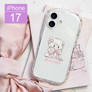 Lil ala mode �N���X�^���N���A�P�[�X iPhone 17 �P�[�X �\�t�g�J�o�[ �C���i�[�V�[�g �C���X�g���[�^�[ mikko ���[�X mousse �P�[�X iPhone17�P�[�X iPhone17 �J�o�[ �A�C�t�H�� �A�C�z��17 �����₷�� �\�t
