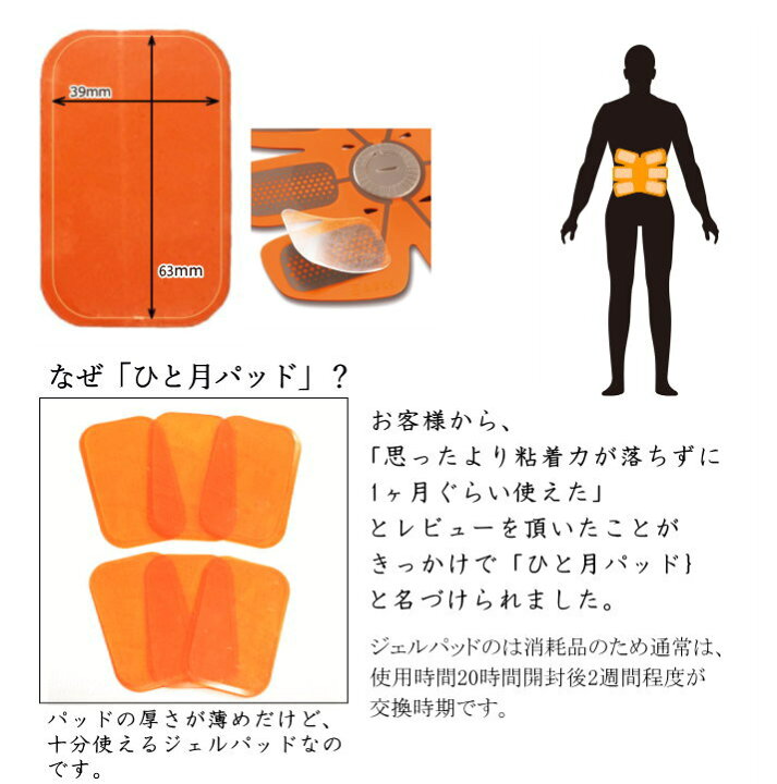楽天市場】【P2倍 15日Rｶｰﾄﾞ5倍↑】シックスパッドアブスフィット互換 