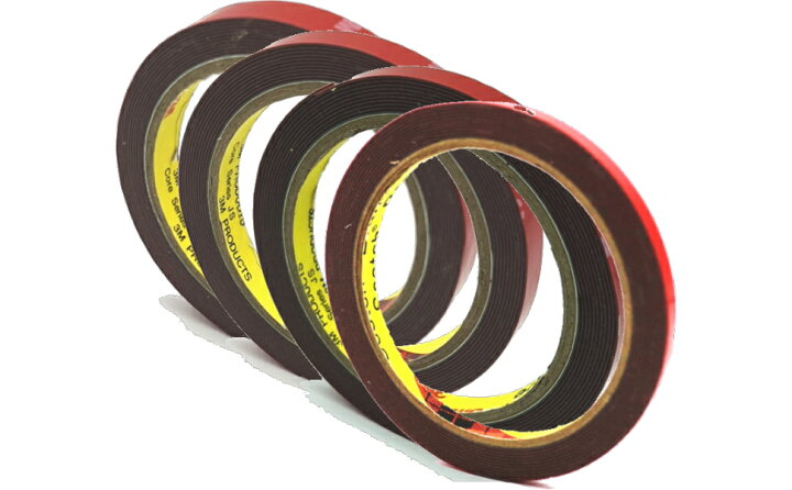 楽天市場 超強力両面テープ Diy パーツ取付補強 長さ3m 厚0 8mm 車の内装や外装 エアロパーツ取付 防水 耐熱 カー用品 アクセサリー ちゃりんこ王国楽天市場店